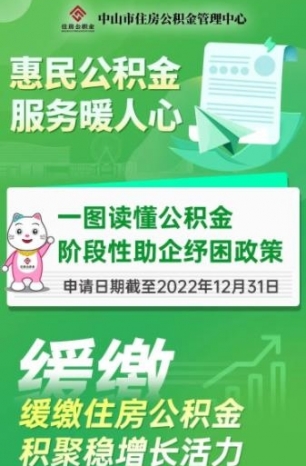 一图读懂公积金阶段性助企纾困政策